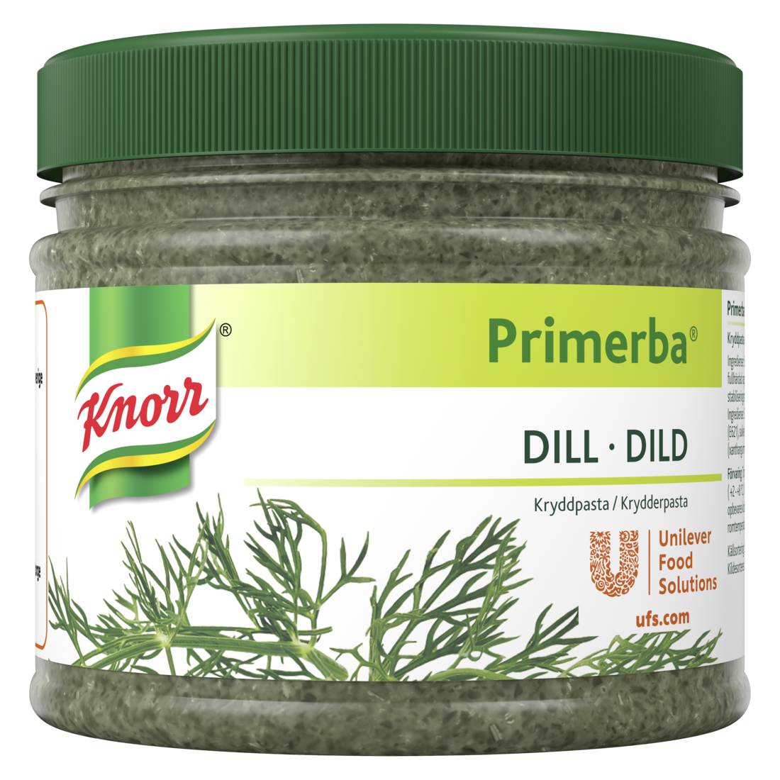 Knorr Kryddpasta Dill 2 x 340 g. Nyhet! Lanseras vecka 33. - Knorr Kryddpasta Dill är ett högkvalitativt alternativ till färska örter året runt.